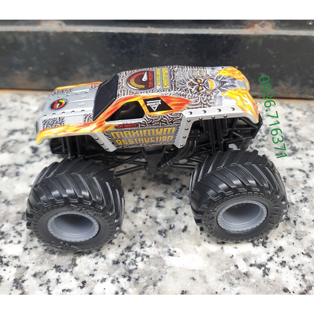 Mô hình xe tải quái vật Monter Jam MJ7 hàng Spin Master Canada