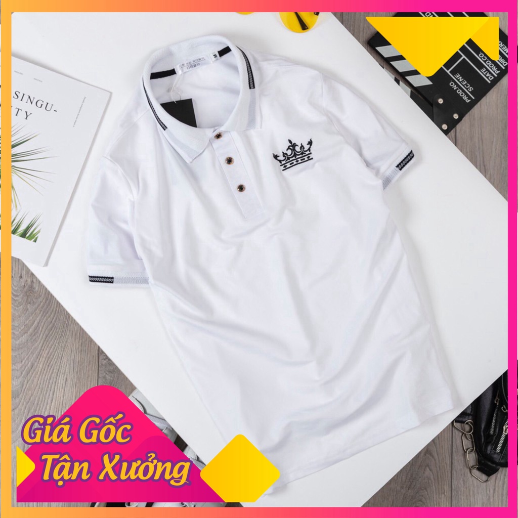 Áo polo nam FREESHIP áo thun có cổ thấm hút mồ hôi, áo cổ bẻ nam nhiều màu sắc 3 size M/L/XL PL01