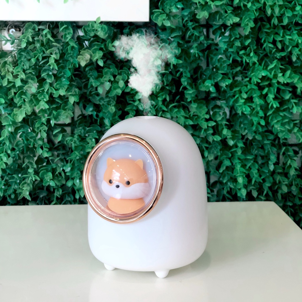 Máy phun sương máy phun tinh dầu chú chó shiba cực đẹp và chất lượng cao