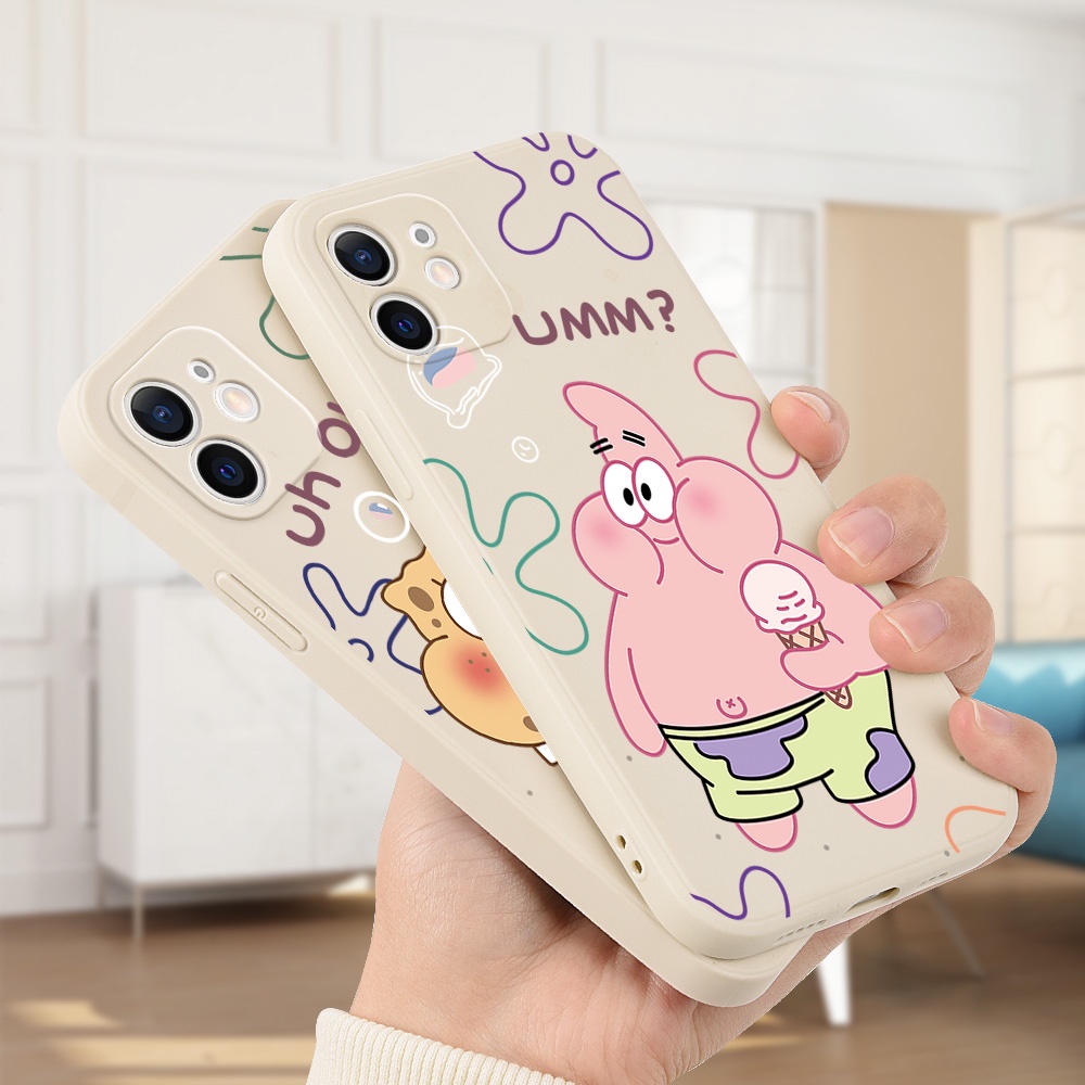 Ốp Điện Thoại Hình spongebob Cho vivo y20 y12s y19 y11  y12 y20s y12s y5s y17 y15 y3 y20i vivo u3 u10 v20 pro s7 s7t