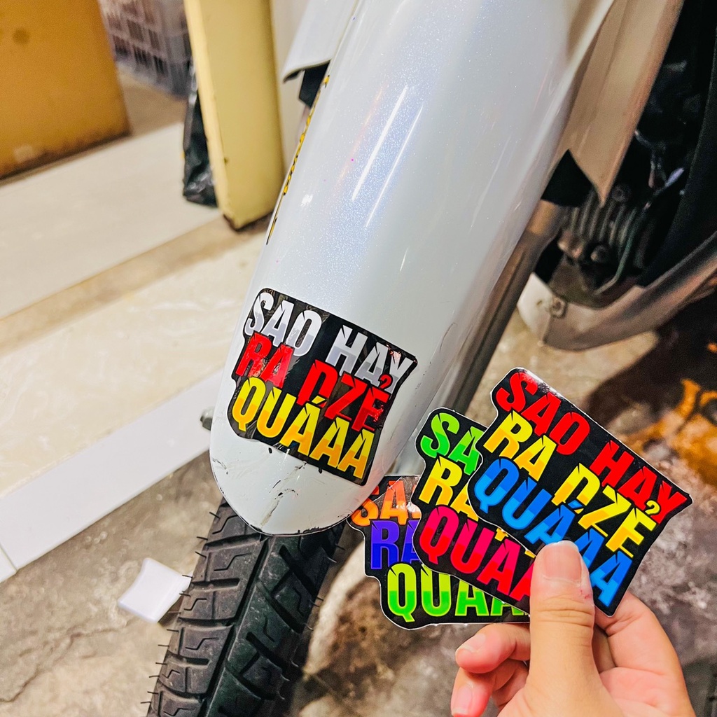 Tem Logo Sticker nhiều màu nhiều mẫu ✌🇻🇳