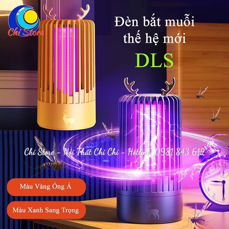 Đèn Bắt Muỗi Thông Minh Hình Trụ, Đèn Diệt Muỗi, Côn Trùng Hiệu Quả Hiện Đại Siêu Đẹp