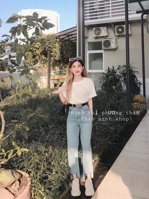 Quần baggy jean gấu rách lỗ, hình thật 100%, mã BN301 | BigBuy360 - bigbuy360.vn