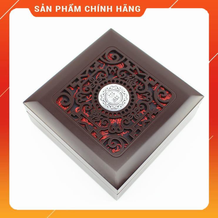 *giá tốt* Hộp gỗ lót lụa vàng đựng vòng tay cực sang trọng.Hộp trang sức gỗ cao cấp (kèm video)