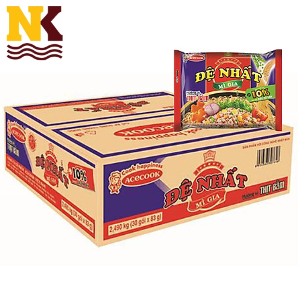Mì đệ nhất thịt bằm 83g x 30 gói