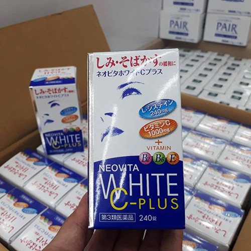 Viên uống SÁNG da Vita White Plus 240 viên Nhật