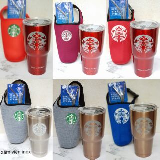 [GÍA CỰC TỐT] TRỌN BỘ LY GIỮ NHIỆT 900ml