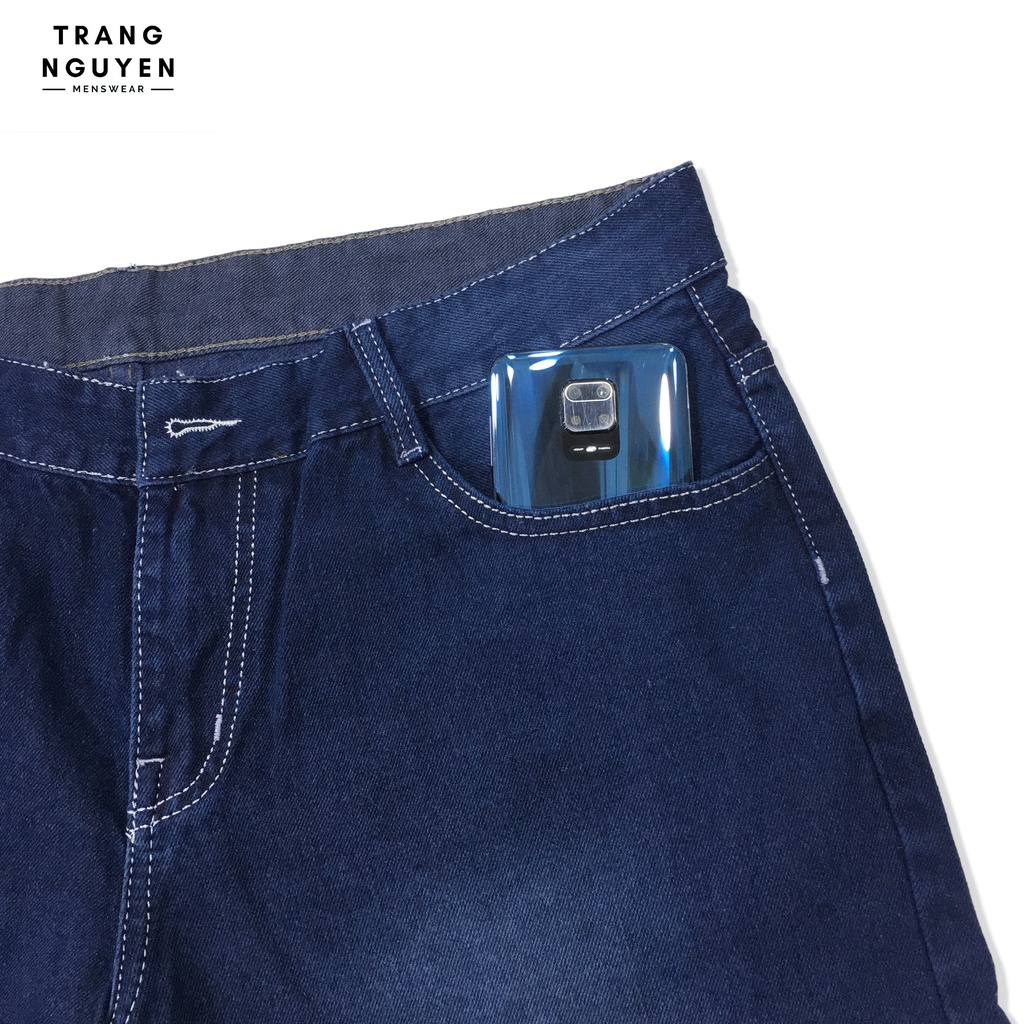 Quần Short Jeans Cotton Nam Big Size 70-95kg Trẻ Trung Cao Cấp ShJ_D