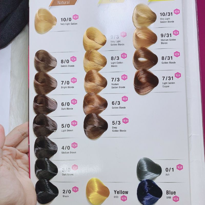 màu  nhuộm Chibas lên màu cực chuẩn - trợ nhuộm