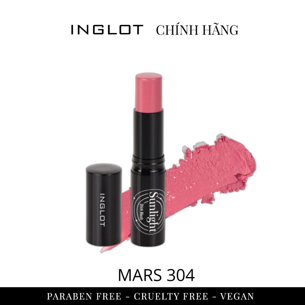 Má hồng kem dạng thỏi Sunlight Inglot (5.5g)