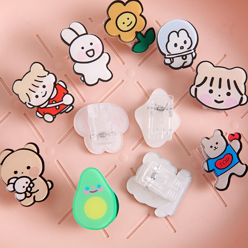 Kẹp giấy mini, kẹp giấy a4 hoạt hình dễ thương