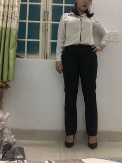 Quần Tây công sở nữ ống đứng