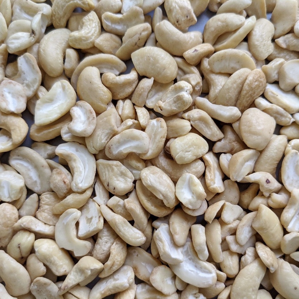 Hạt điều nhân trắng tươi vỡ đôi vỡ tư 500g dùng nấu sữa hạt, làm bánh