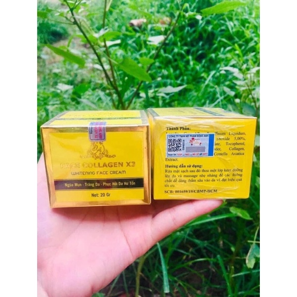 [Chính Hãng] Kem Face Collagen X3 chính hãng Mỹ Phẩm Đông Anh