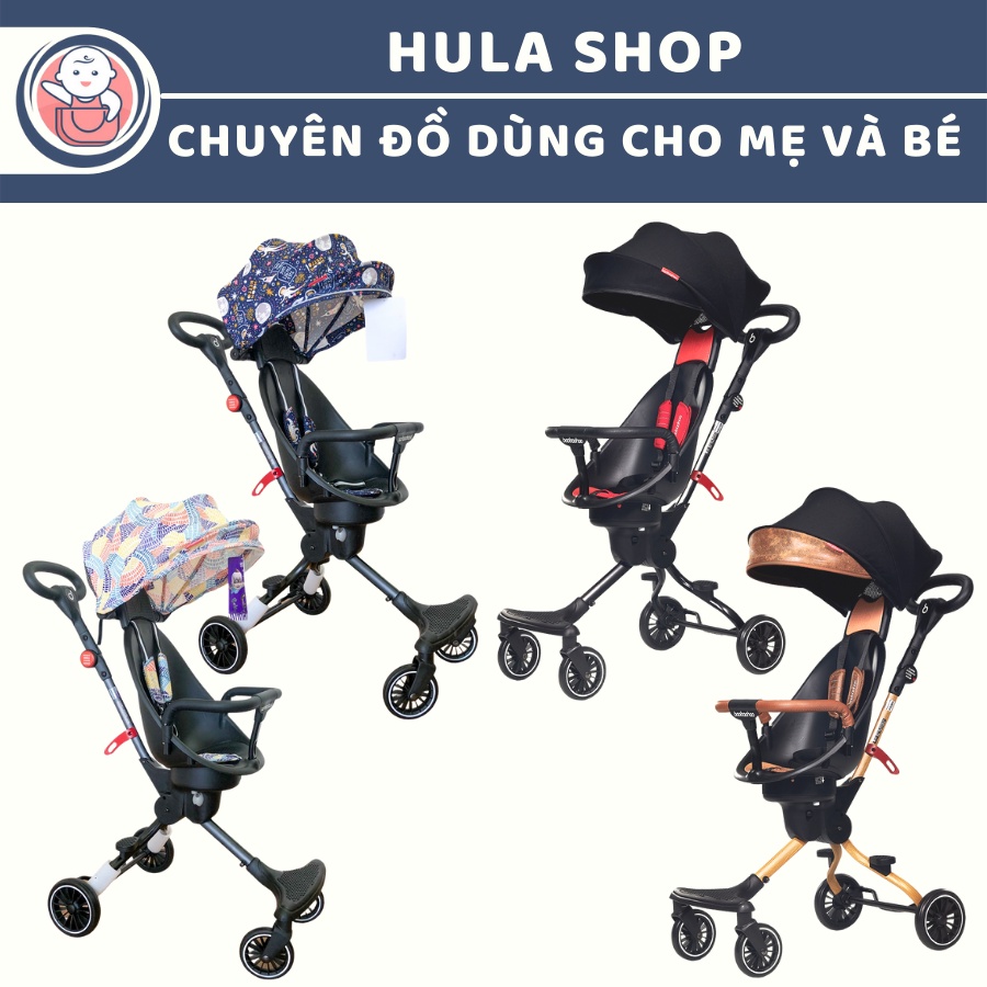 Xe đẩy gấp gọn 2 chiều cho bé V5B