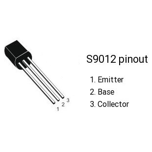 Transistor S9012, C9012, 2SC9012 / BJT S9012 / Linh Kiện Điện Tử