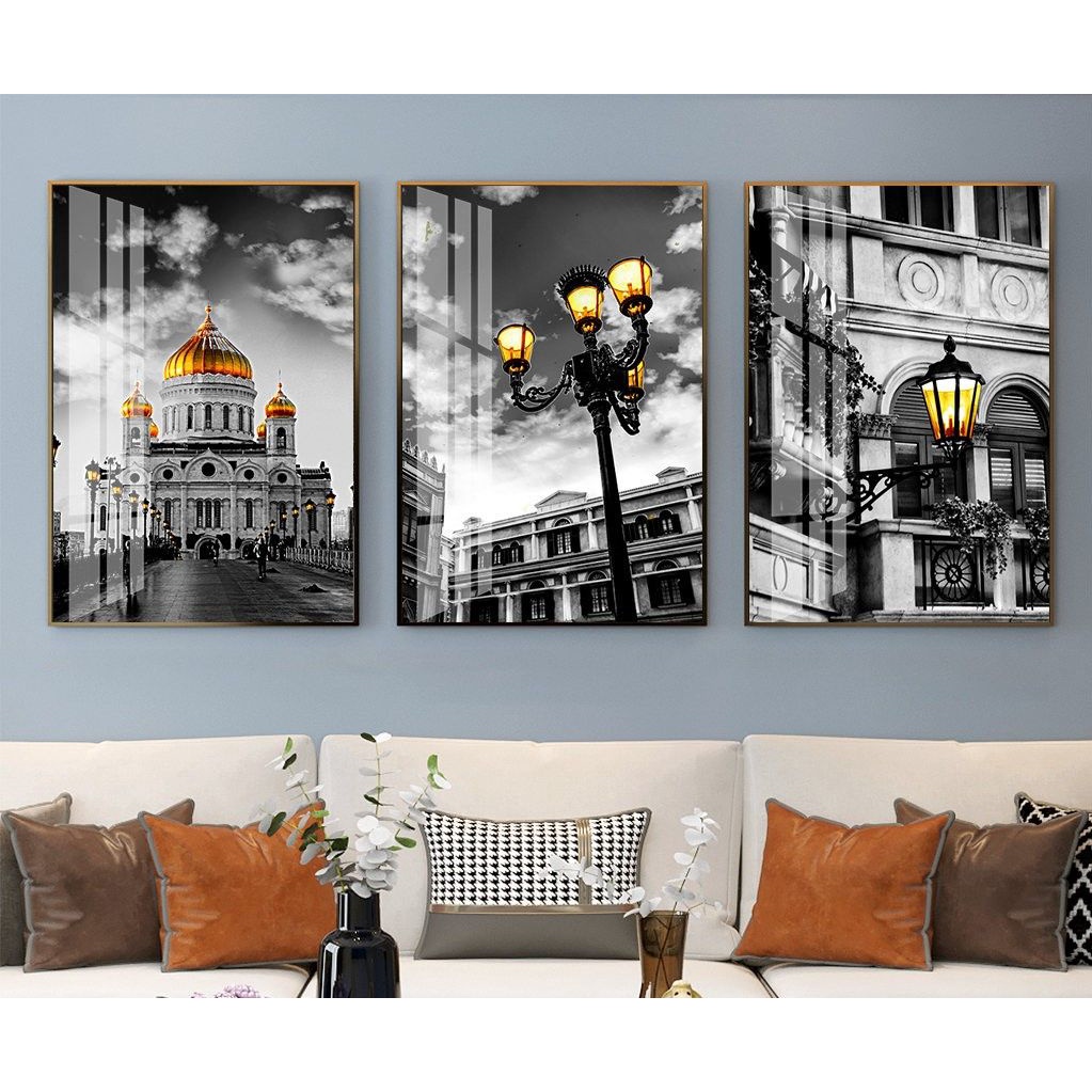 20 Mẫu Set Bộ 3 Tranh Cafe Hoa Lá Cây Cô Gái Hà Nội Xưa Trừu Tượng Minimalism Boho Tranh Dán Tường Đẹp Như Tráng Gương
