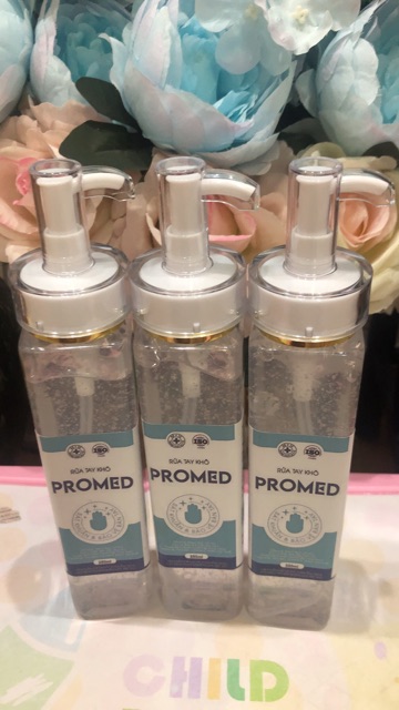 Gle rửa tay khô sạch vi khuẩn chai lớn 250ml