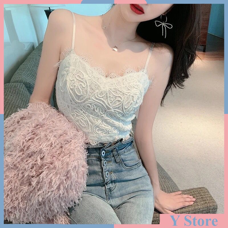 Áo bra ren nữ dáng crotop chun lưng co dãn 997