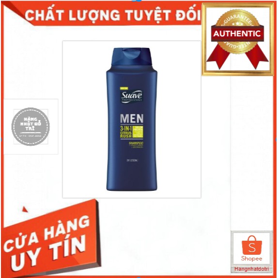 Dầu gội đầu SUAVE MAN 3 IN 1