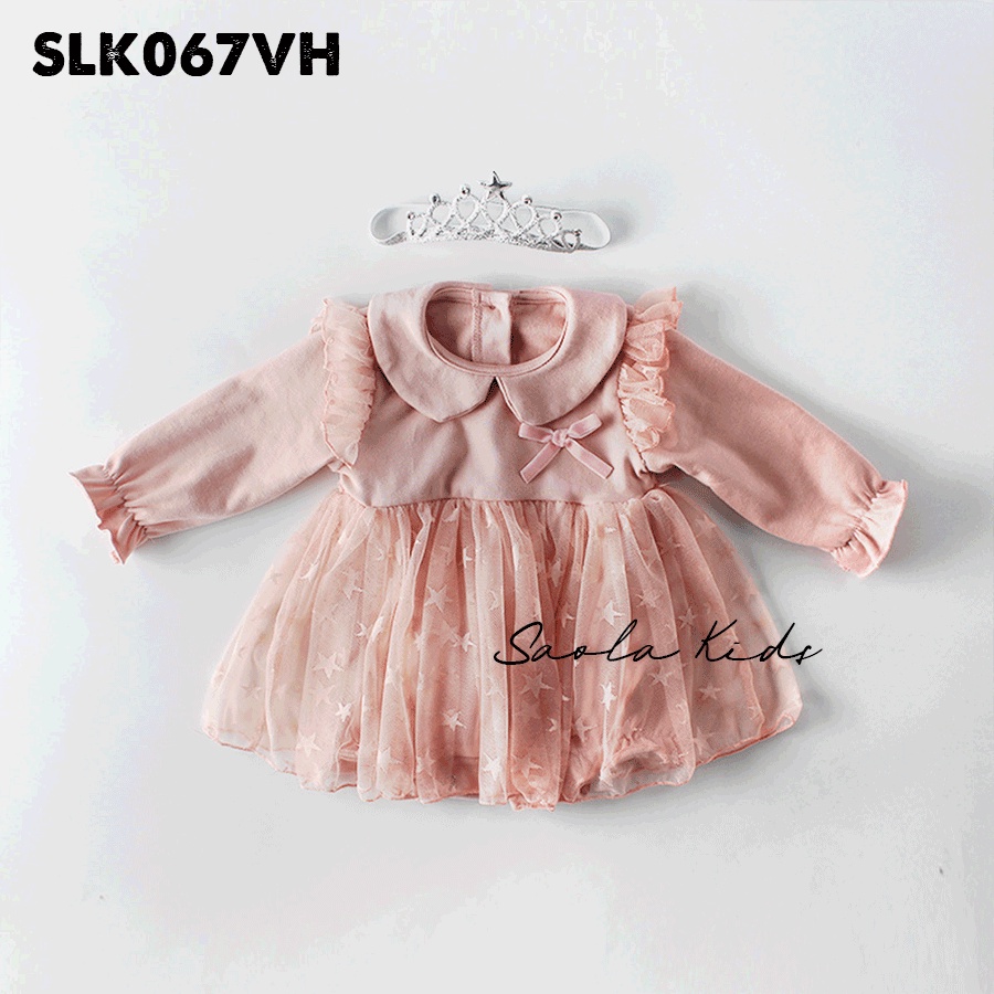 Váy công chúa cho bé gái từ 4-15Kg nhà Saola Kids - SLK067