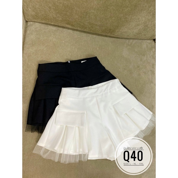 60-90kg Bigsize QUẦN VÁY VOAN Q40