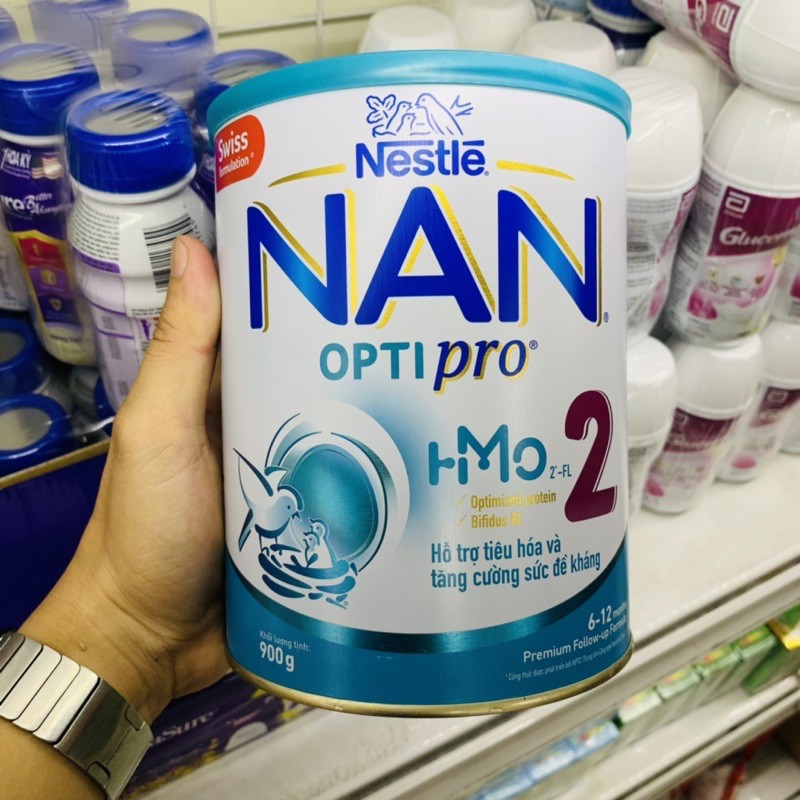 Sữa bột Nestle Nan Optipro số 1-2-3-4 900G