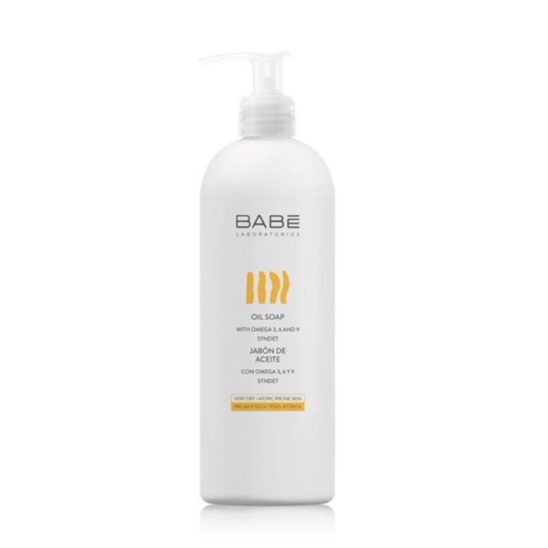 ✅CHÍNH HÃNG BABE LABORATORIOS OIL SOAP - Xà phòng tắm 100ml và 500ml | BigBuy360 - bigbuy360.vn