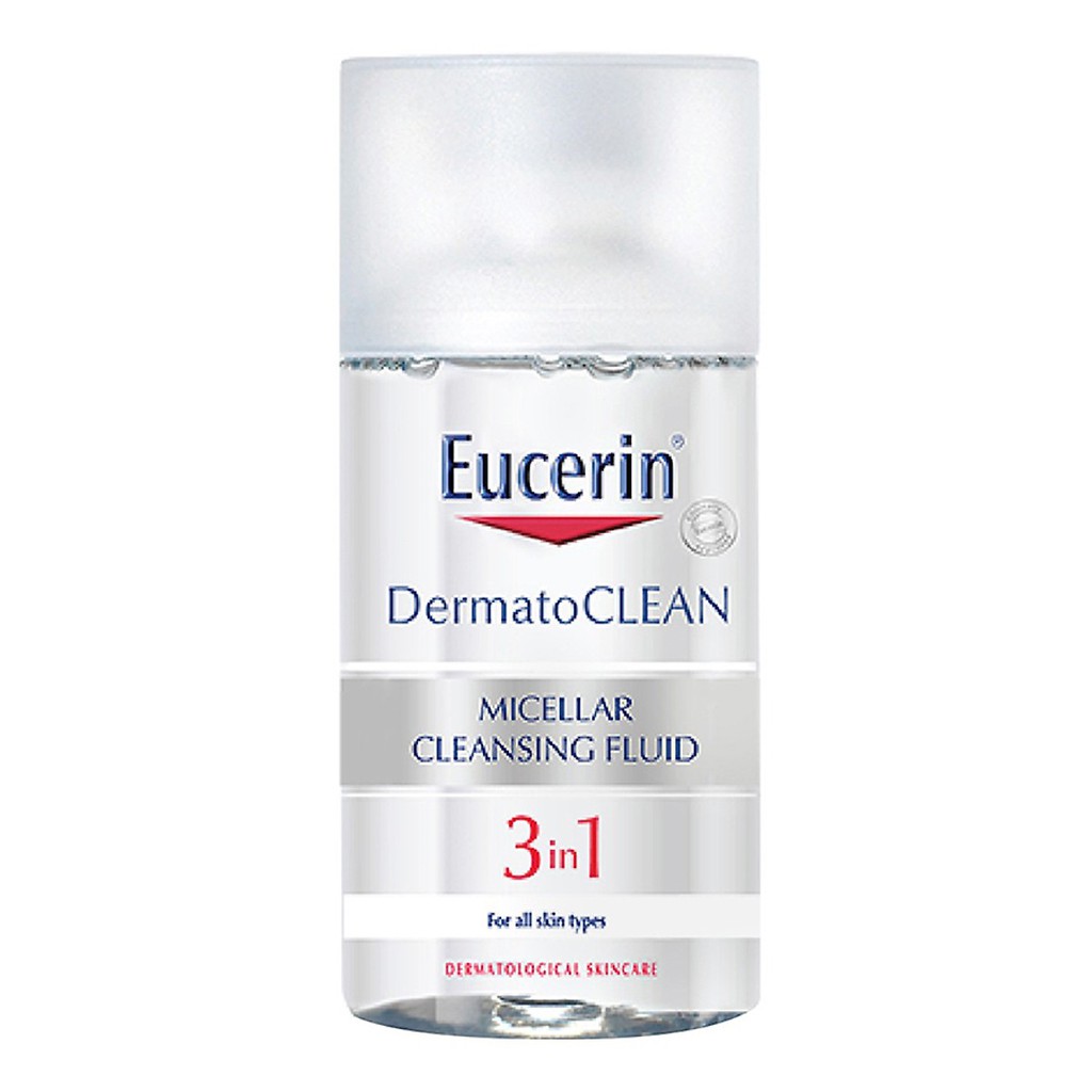 Nước Tẩy Trang Eucerin Dermato Clean Micellar Cleansing Fluid 3 In 1 125ml