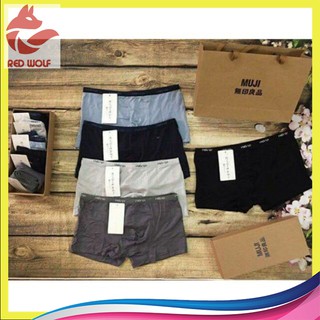 Km quần sịp đùi nam boxerr, quần lót nam fuit off chất liệu cootton mềm mịn đủ size đủ mầu đẹp