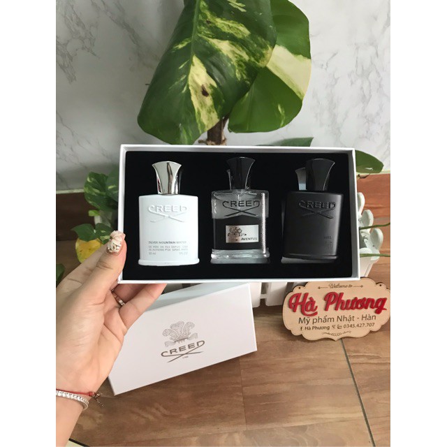 a9-21-Set nước hoa creed 3 món mini 30ml | Thế Giới Skin Care