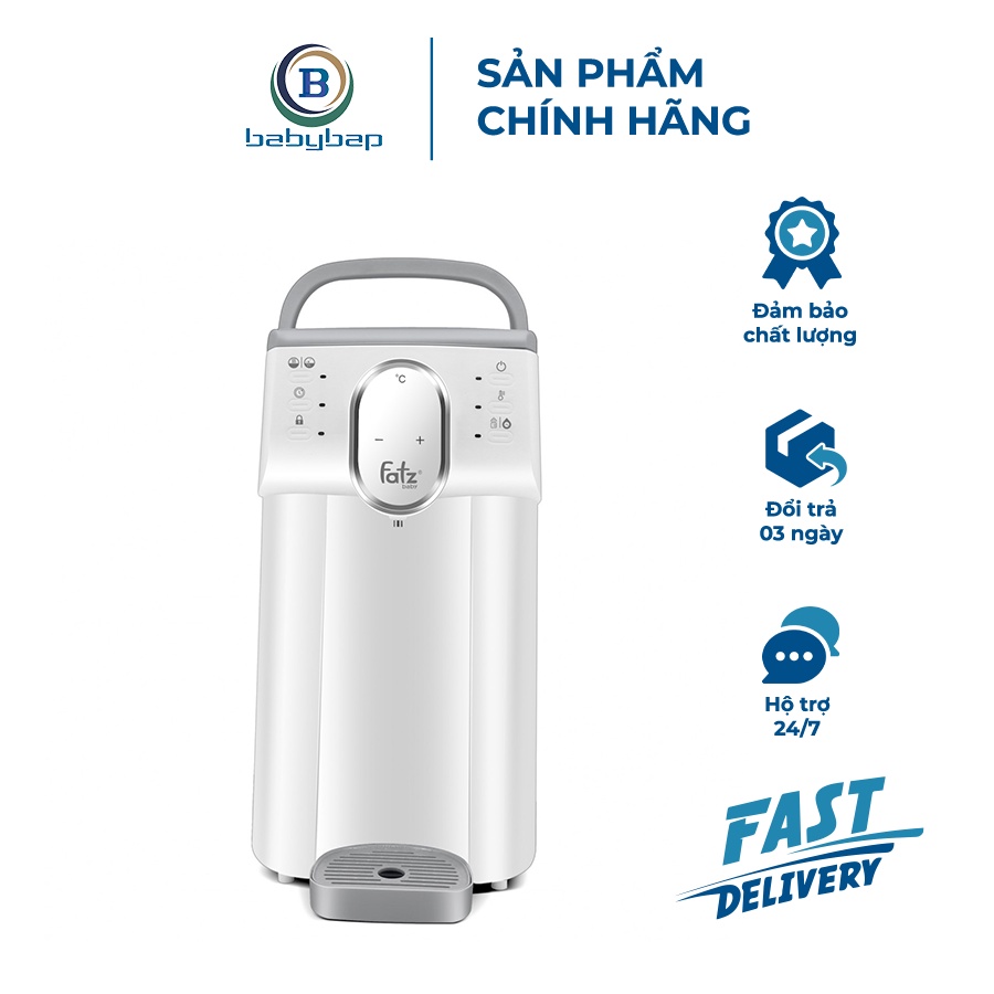 Bình đun và hâm nước pha sữa thông minh Fatzbaby - SMART 2 PLUS + - FB3818TN