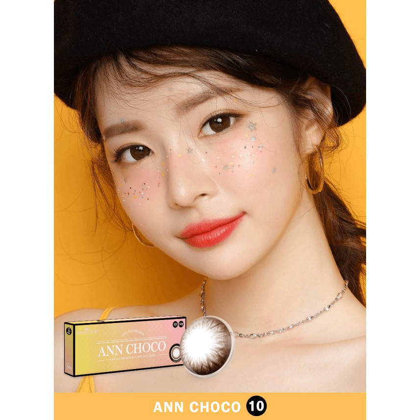Kính áp tròng Hàn Quốc (1 Hộp 10 Chiếc) có độ cận từ 0.0 đến 6.0 - Lens mắt thời trang Ann Choco 1 Ngày | BigBuy360 - bigbuy360.vn