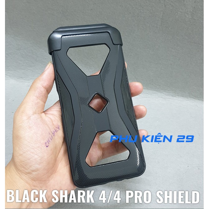 Ốp lưng chống sốc phay xước kèm gắn tay Game SHIELD