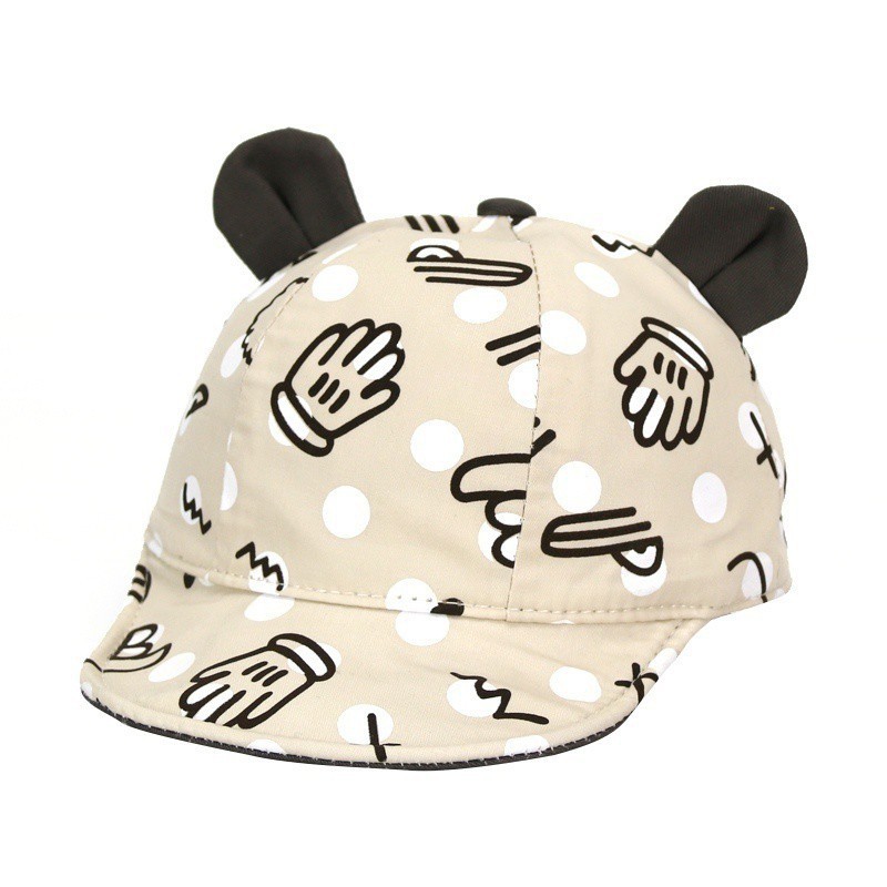 Nón tai gấu họa tiết ngón tay nhiều kiểu dễ thương