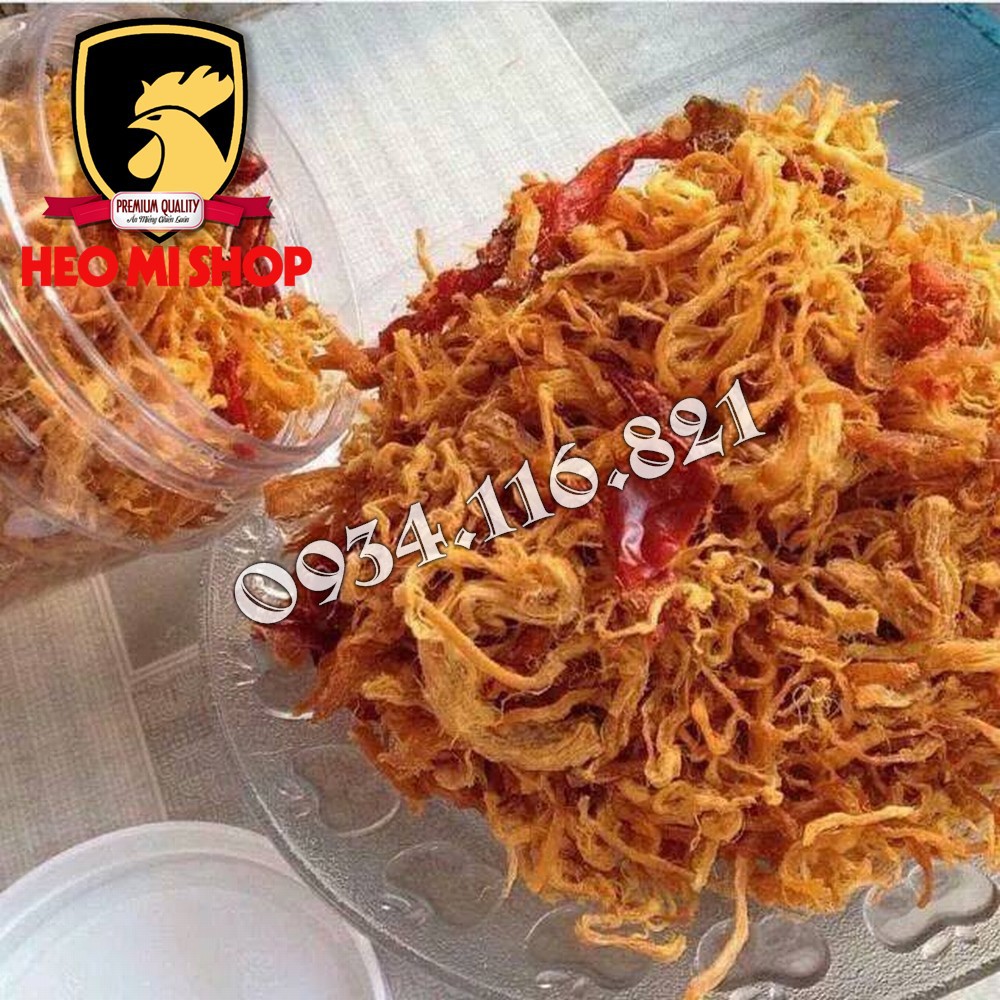 1kg Khô Gà Cay Ớt Hiểm Hảo Hạng HEO MI