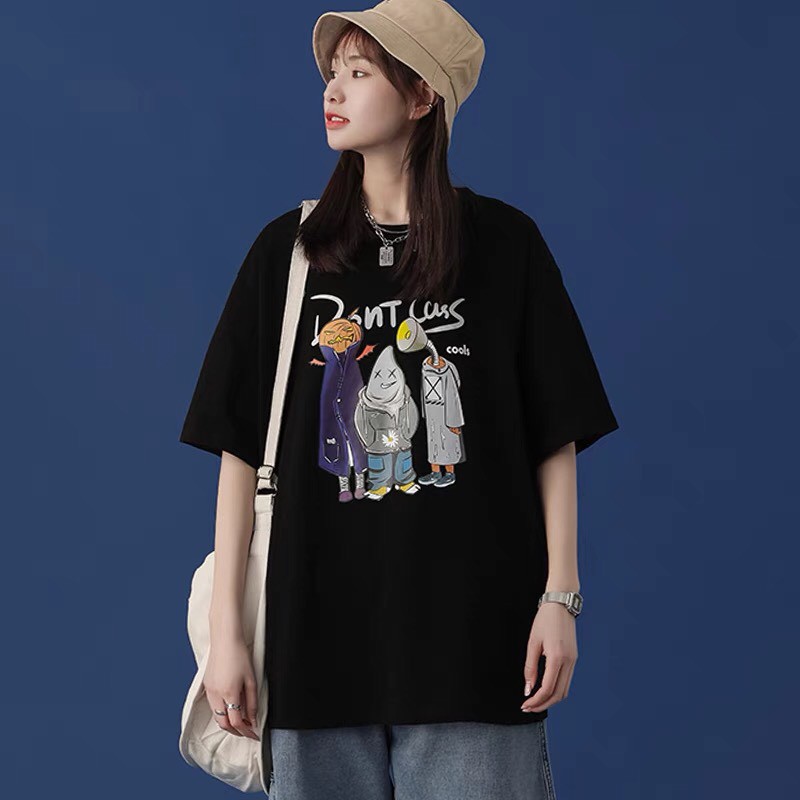 Áo Thun {coots bí ngô } tay lỡ from rộng Unisex