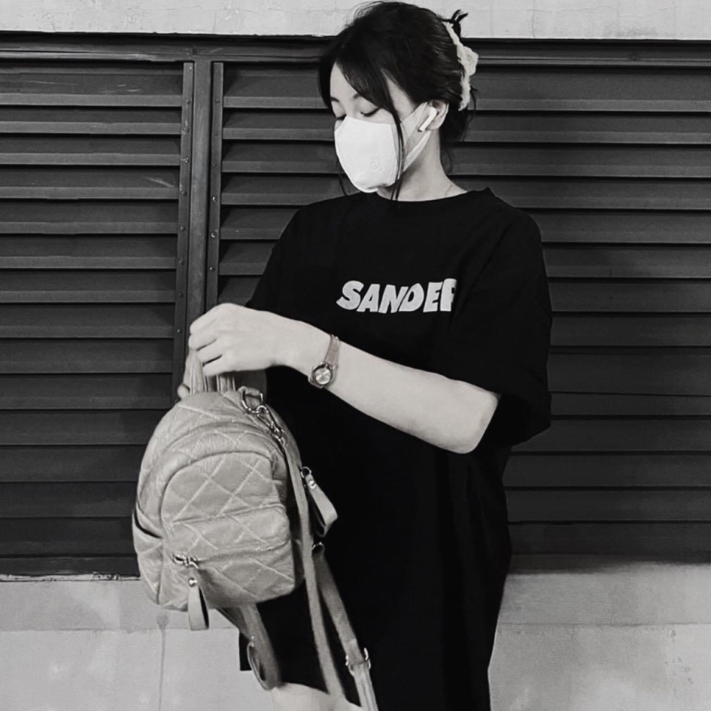 (Mẫu Mới) Áo Thun Nữ In Chữ SANDERR Siêu Cháy Hàng MB Valentina Shop