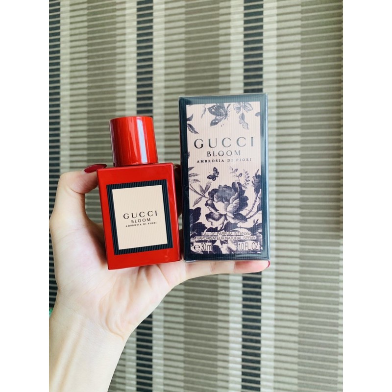 Nước hoa Nữ GUCCI Bloom đỏ 30ml/ GUCCI bloom Ambrosia Di Fiori 30ml