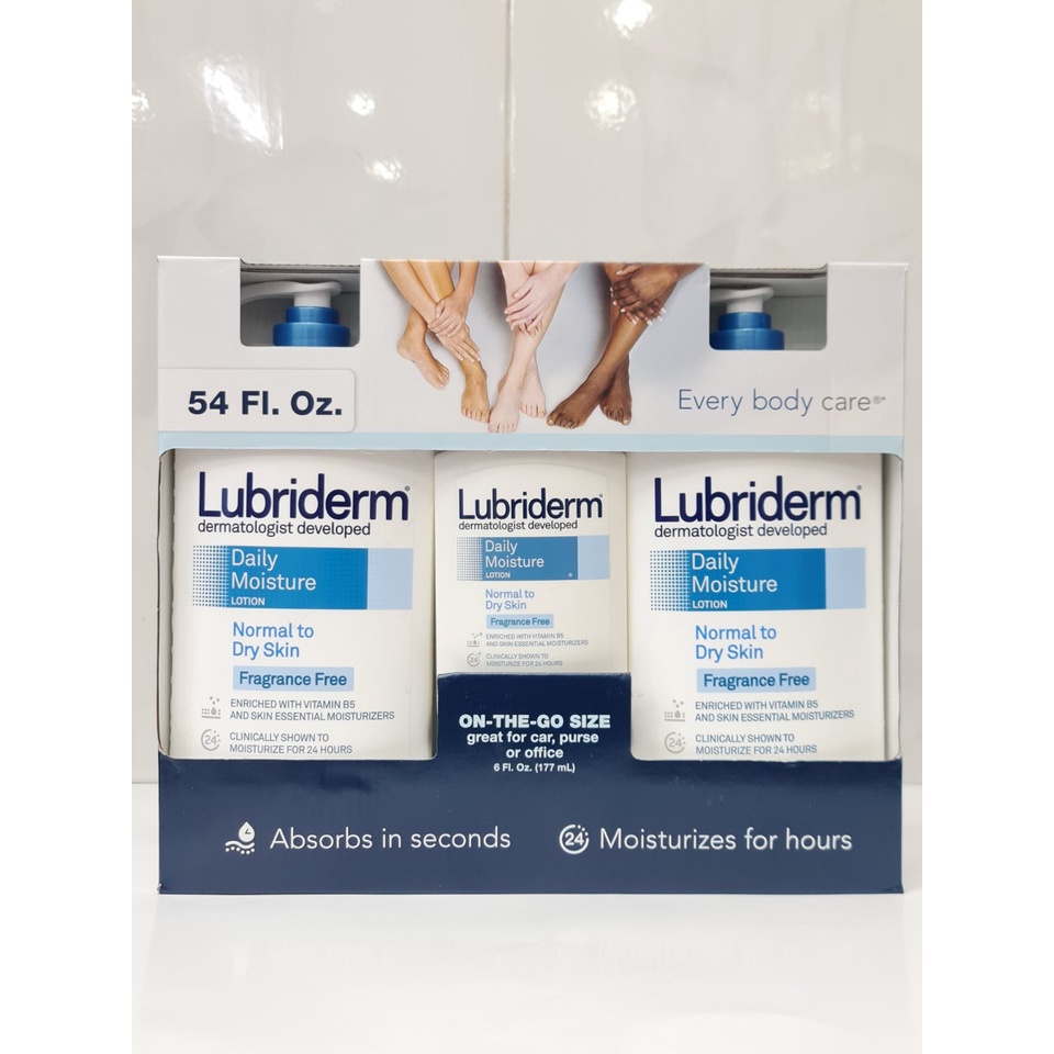 Sữa Dưỡng Thể Lubriderm Daily Moisture Lotion USA