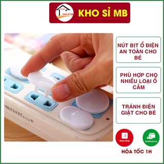 sỉ 690 - Nút bịt ổ điện 2 3 chân an toàn cho bé kho sỉ mb