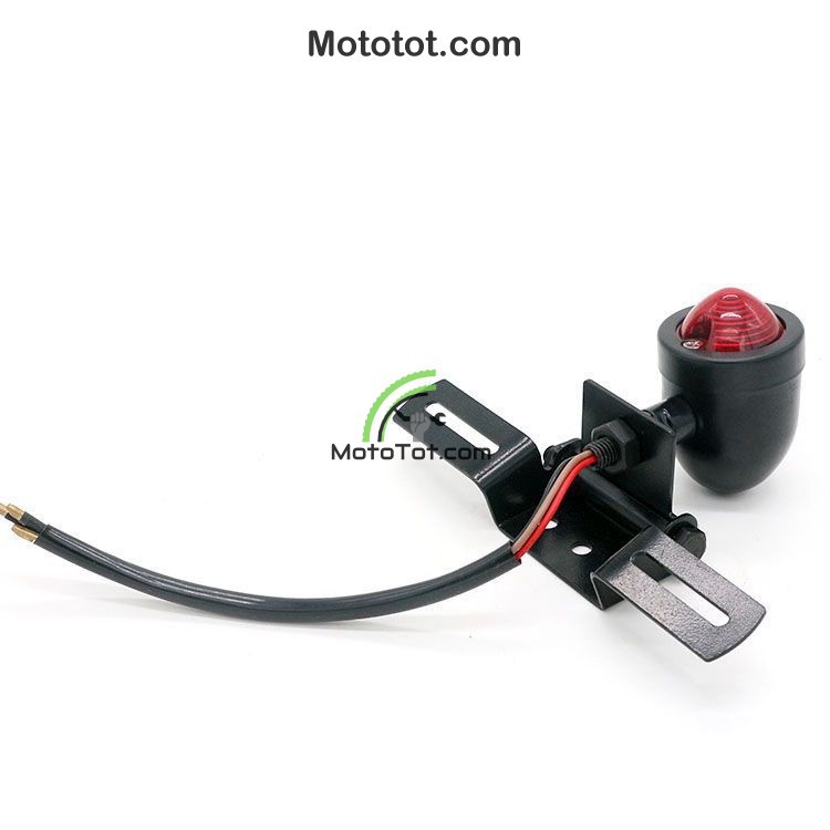 Đèn hậu - Đèn lái hột vịt cho moto xe độ cafe racer tracker bobber street