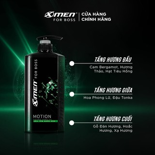 Sữa Tắm Nước Hoa X-Men For Boss Motion 650g