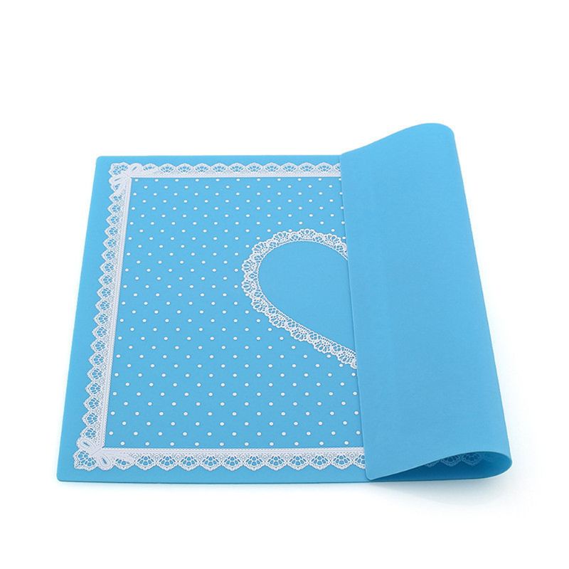 Sa Tấm Lót Bàn Ăn Bằng Silicon Cách Nhiệt Chống Trượt / Thấm Nước Tiện Dụng