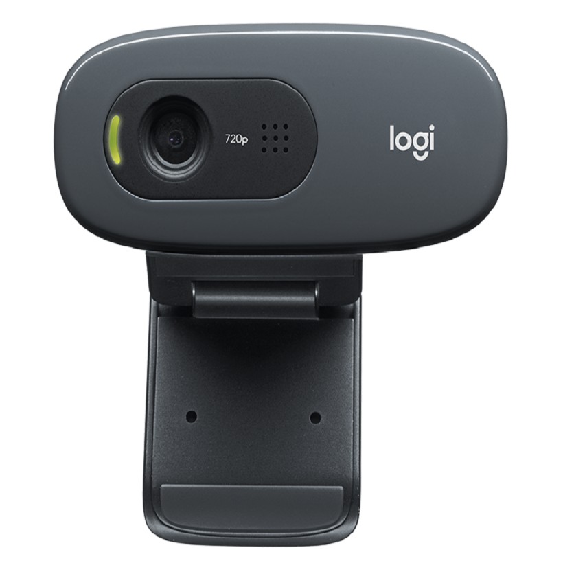 Webcam Logitech HD C270 cho laptop / android Tặng kèm củ sạc điện thoại cao cấp - Hàng chính hãng