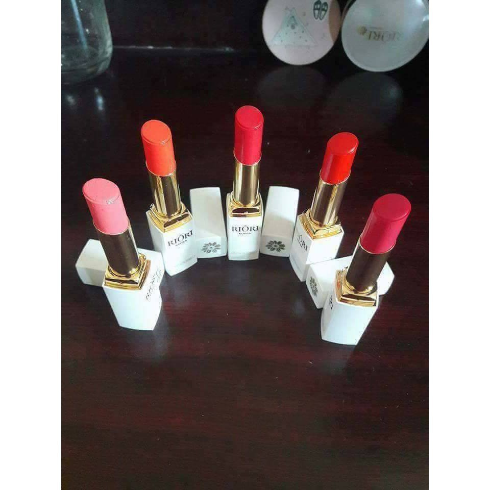 # Son Dưỡng Môi RIORI Lipstick 5 Màu[RFEESHIP]. Để có bờ môi quyến rũ, thu hút mọi ánh nhìn💄Son Dưỡng không chì💄