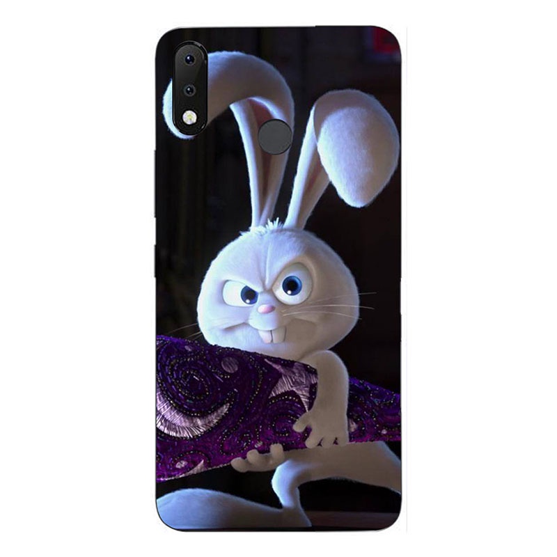 Ốp điện thoại silicon in hình sói cho Itel S33/LB6 S33