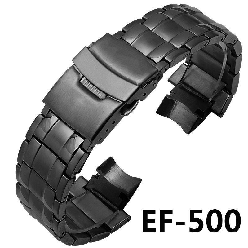 EDIFICE Dây Đeo Inox Cho Đồng Hồ Casio Ef-527 Ef550 Ef500 Ef563