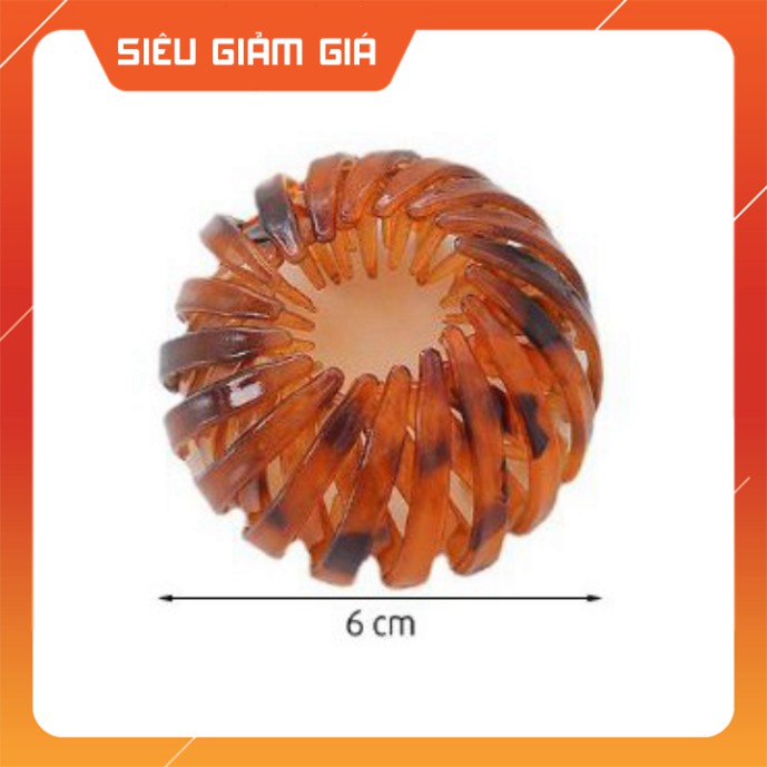 Chụp Búi Tóc Tròn - Kẹp Tóc Dạng Tròn Co Giãn
