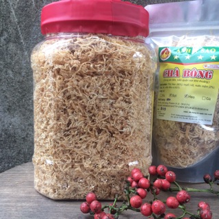 RUỐC HEO(chà bông heo) 500G tặng 100g ( 100% nguyên chất nhà làm)